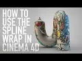 HOW TO USE THE SPLINE WRAP IN CINEMA 4D QUICK TIP