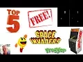 Top 5 Classic Arcade Games FREE in Windows 10 Store 4K