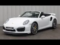 2014 Porsche 911 991 Turbo S Cabriolet - White