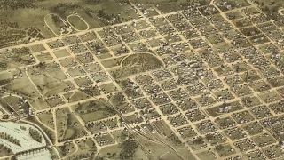 Columbia South Carolina History and Cartography 1872