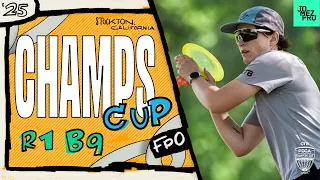 2025 PDGA Champions Cup FPO R1B9 Hansen Salonen Latt Saarinen Jomez Disc Golf