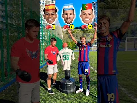 Yamal🇪🇸 Messi🇦🇷 Ronaldo🇵🇹 A Speed Showdown ⚽️ #football #messi #ronaldo