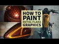 How to Paint Candy Metal Flake Panel Graphics