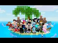 Download Lagu 1,000 YOUTUBER SURVIVAL HARDCORE DI PULAU GODZILLA TERPENCIL ! SEMUA MENINGGOY