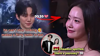 Lee Junho Yoona Being Suspicious in Blue Dragons Awards Yoona Loves by Everyone