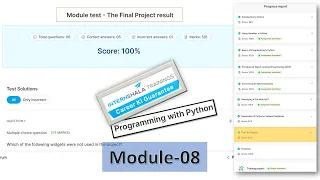 Programming with Python Module 8 The Final Project Solutions Internshala by Vikas sir