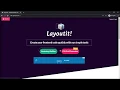Membuat Web sederhana dengan Layoutit