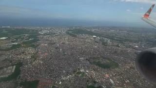voegol 2121 Joao Pessoa Salvador 12 21-13 31 Last landing of 2025 into Salvador