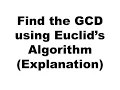 Finding the GCD using Euclid s Algorithm - Part 1
