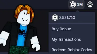 New Roblox Account With 3,531,760 Robux