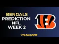 Jaguars vs Bengals Prediction NFL Week 2 Predictions Cincinnati