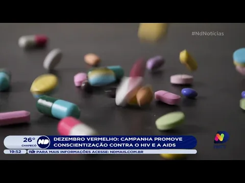 Campanha promove conscientização contra o HIV e a Aids durante o mês de dezembro