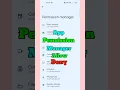 Lagu permission Manager allow and deny App permission|| #shorts #viral