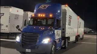 A day in a life LTL truck driver AAA COOPER TRANSPORTATION