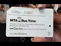 MetroCard English Lesson 14 MTA Bus time