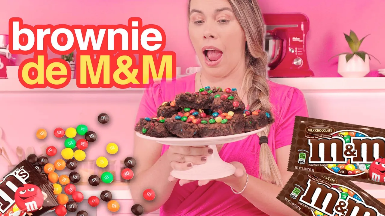 RECEITA DE BROWNIE DE M&M’S PARA A MAIOR PÁSCOA DO MUNDO!!