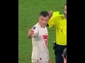Download Lagu Only Xhaka can rattle Serbia like this 😂 #xhaka #worldcup #switzerland #serbia #football #arsenal