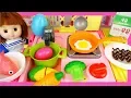 Download Lagu Baby doli food cart and cooking toys play