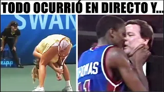 25 Momentos Más INESPERADOS Y VERGONZOSOS Del Deporte En Directo