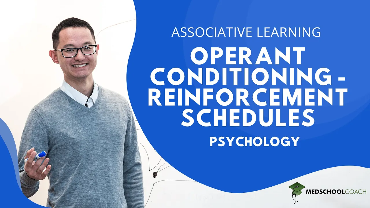 Operant Conditioning – Reinforcement Schedules