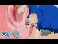 Download Lagu Garp Punches Sanjuan Wolf Into The Sea | One Piece