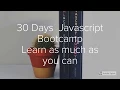 Javascript Bootcamp 30 Days Program