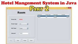 Build Hotel Management System Java Swing Projects Full Tutorial with Source Code Part 2