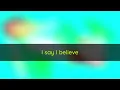 Once And For All Lauren Daigle Karaoke (Instrumental Version)