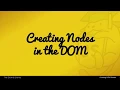 Creating Nodes in the DOM with JavaScript