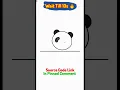 Cute Panda Using Python Turtle