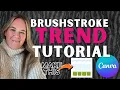 CANVA TUTORIAL Create Your Own Brushstroke Frame Don t miss this massive Etsy Trend 2025