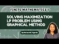Solving Maximization LP Problem Using Graphical Method