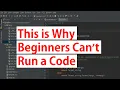 WHY YOU CAN T RUN PYTHON FILE IN PYCHARM