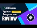 DataCamp - Python Programmer Track Review