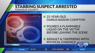 Man arrested after alleged Franklin County stabbing