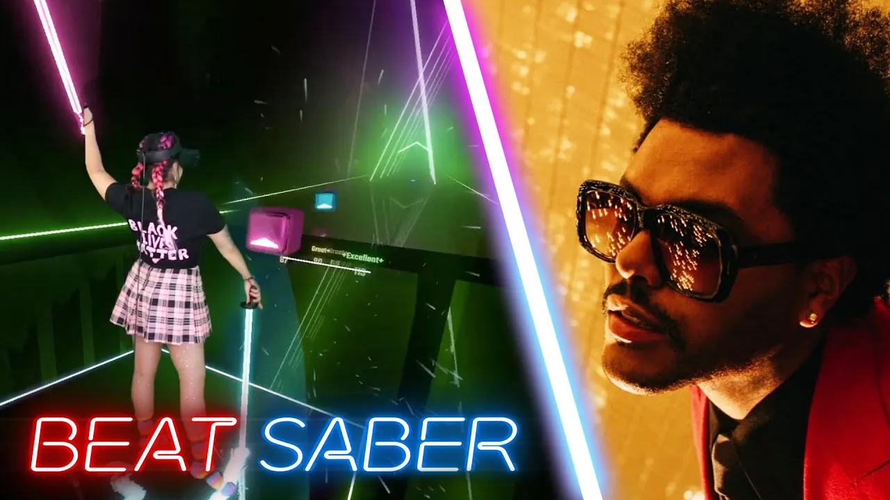 The Weeknd - Blinding Lights - Expert | Beat Saber Mixed Reality