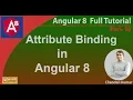 Attribute Binding in Angular 8 Angular 8 Tutorial in Hindi