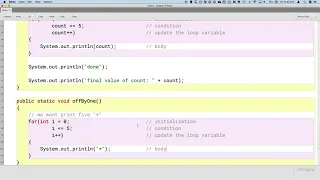 APCSA Decisions and Loops 03 09 Off-By-One Error