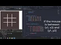 Tutorial Code Tic Tac Toe in Javascript p5 js