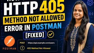 How to Fix the HTTP 405 Method Not Allowed Error POSTMAN 405 Method not allowed FIXED