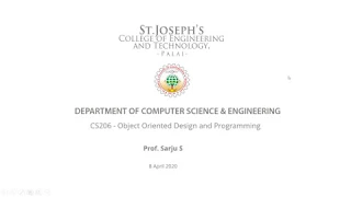 CS206 l OODP Module 4 - Part 4 l Java Thread l KTU l S4 l 2020