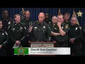 News conference Florida Sheriffs Association and 287g compliance February 24 2025