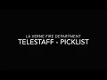 Telestaff - Picklist