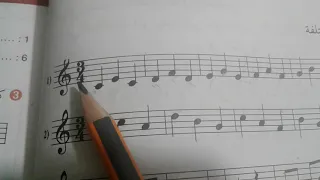 قراءة النوتة الموسيقية للمبتدئين 