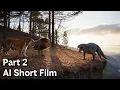 Lagu Simba \u0026 Shere Khan vs Inostrancevia – Alliance of the Mammoths | AI Short Film | Part 2
