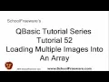 QBasic Tutorial 52 - Loading Multiple Images Into An Array