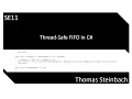 SE11 - Thread-Safe FIFO in C