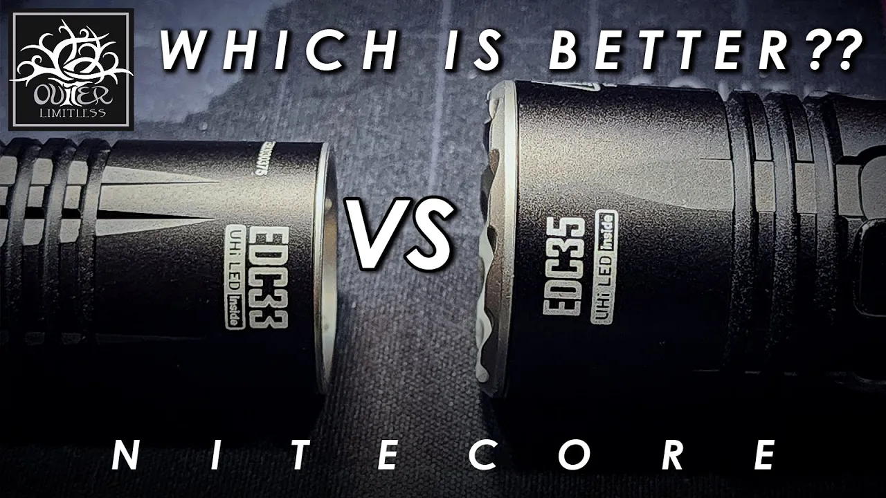 Nitecore EDC33 vs EDC35 - Which is Better??