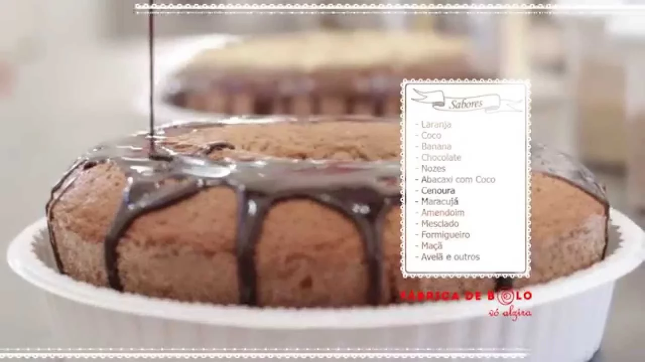 Com 1 massa fiz 10 sabores de bolos caseiros