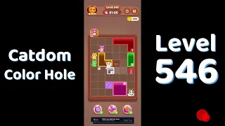 Catdom Color Hole Level 546 Screenshot